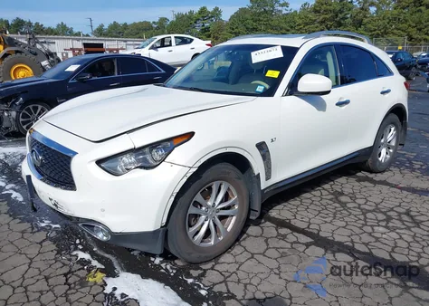 2017 Infiniti Qx70 из США, поврежденный, VIN JN8CS1MWXHM410955